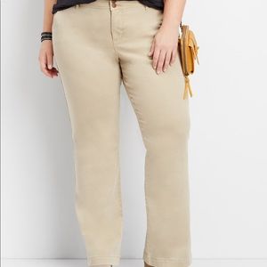 Maurices Pants - Maurice’s size 22 Regular Khaki Bootcut Chinos Maurices Pants - Maurice’s size 22 Regular Khaki Bootcut Chinos